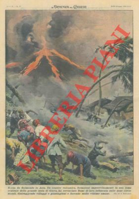 BELTRAME A. - - Un cratre vulcanico, formatosi improvvisamente in una zona centrale dell'isola di Giava, ha rovesciato fiumi di lava infuocata sulle zone circostanti, distruggendo villaggi e piantagioni e facendo molte vittime umane.