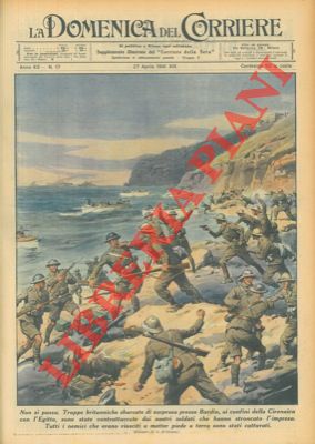 BELTRAME A. - - I nostri soldati fanno prigionieri nelle truppe inglesi durante un tentativo di sbarco.