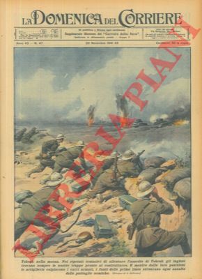 BELTRAME A. - - Nei ripetuti tentativi di allentare l'assedio di Tobruk gli inglesi trovano sempre le nostre truppe pronte al contrattacco....