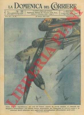 CODOGNATO F. - Nei cieli del Veneto, reparti da caccia italiani intercettano due formazioni di velivoli nemici e ne abbattono molti.