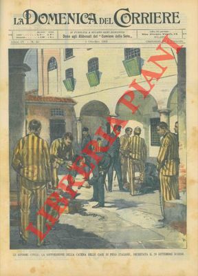 BELTRAME A. - - La soppressione della catena nelle case di pena italiane.