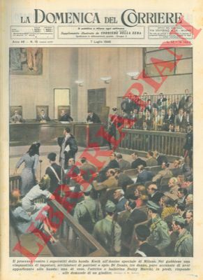 MOLINO W. - - Il processo contro i superstiti della banda Koch all'Assise speciale di Milano.