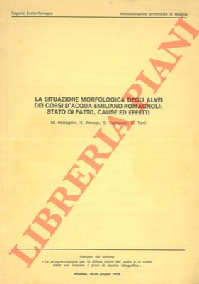 PELLEGRINI M. et AA. - - La situazione morfologica degli alvei dei corsi d'acqua emiliano-romagnoli: stato di fatto, cause ed effetti.