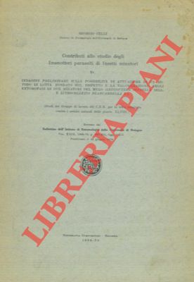 CELLI Giorgio - - Indagine preliminare sulle possibilit di attuazione di un metodo di lotta fondato sul rispetto e la valorizzazione degli entomofagi di due minatori del melo (Leucoptera scitella Zell. e Lithocolletis blancardella F.)