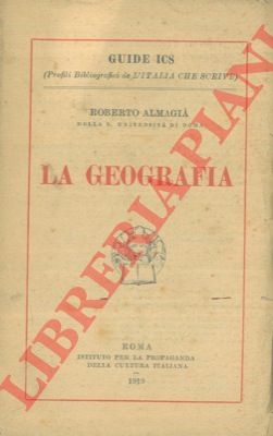 ALMAGIA' Roberto - - La geografia.