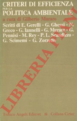 (MURARO Gilberto) - - Criteri di efficienza per la politica ambientale.