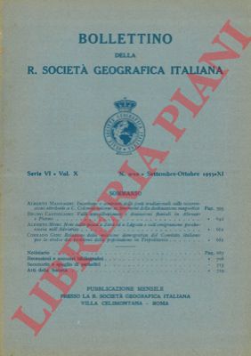 CASTIGLIONI Bruno - - Valli sovralluvionate e deviazioni fluviali in Abruzzo e Piceno.