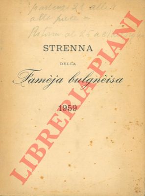 - - Strenna della Famja Bulgnisa. 1959.