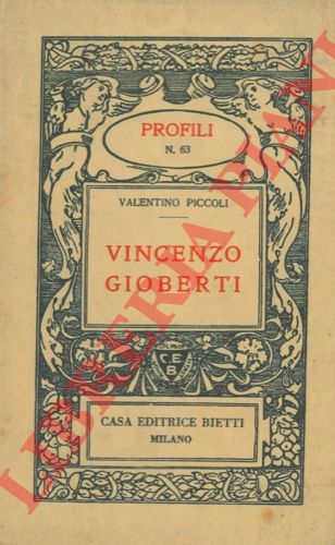 PICCOLI Vincenzo - - Vincenzo Gioberti.