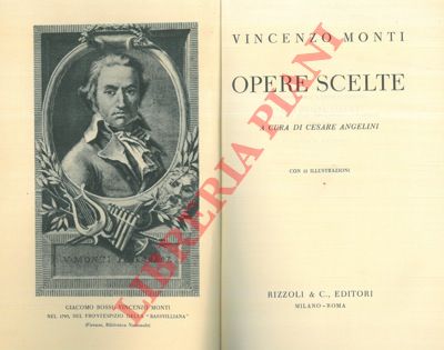 MONTI Vincenzo - - Opere scelte.