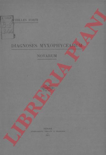 FORTI Achille - - Diagnoses Myxophycearum novarum.