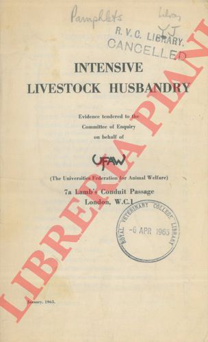 - - Intensive livestock husbandry.