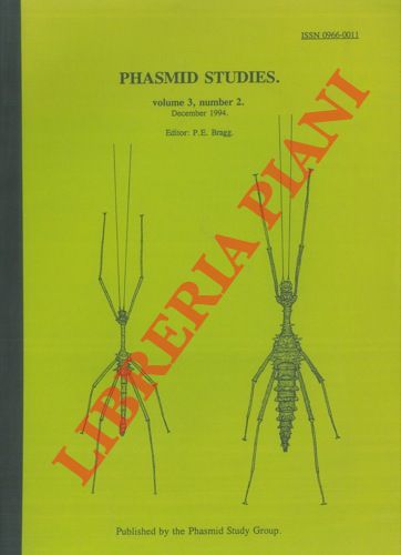 BRAGG P.E. - - Phasmid studies. Vol. 3 n. 2.
