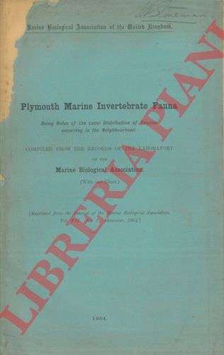(Marine Biological Association) - - Plymouth Marine Invertebrate Fauna ....