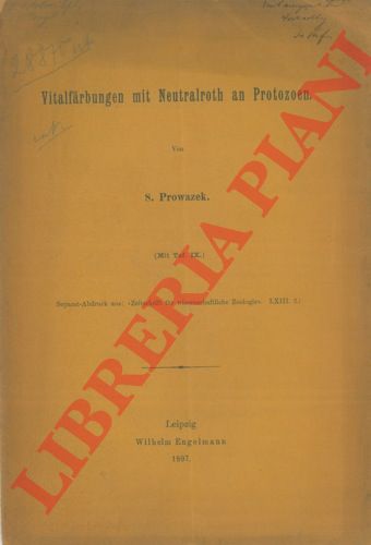 PROWAZEK S. - - Vitalfarbungen mit Neutralroth an Protozoen.