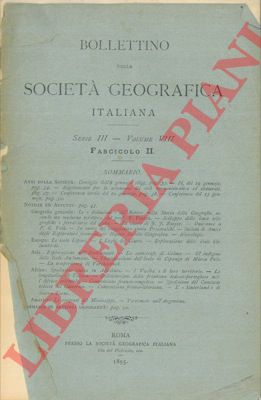 - - Le sorgenti del Mississipi. - Terremoto nell'Argentina.