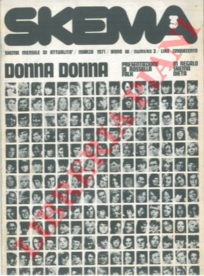 - - Donna donna. Skema. Numero monografico. 