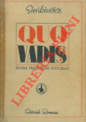 SIENKIEWICZ Enrico - - Quo vadis?