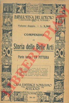 LUBKE  MOLLE  - Compendio di storia delle belle arti. Parte terza: La pittura.