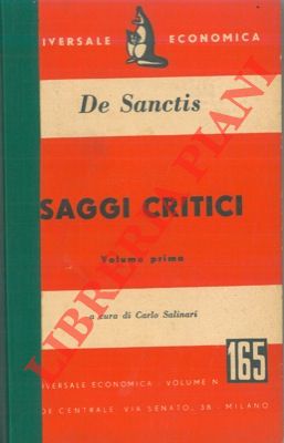 DE SANCTIS Francesco - - Saggi critici.