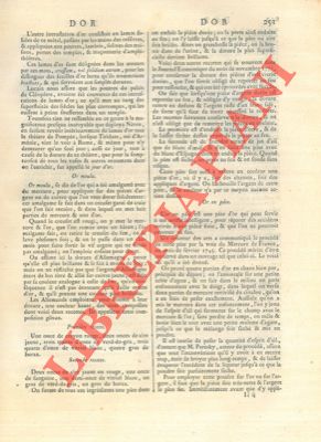 Encyclopedie mthodique - - Art du doreur sur mtaux, sur bois, sur cuir, sur verre, et autres matires.