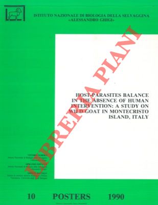 GUBERTI V. et AA. - - Host-parasites balance in the absence of human intervention: a study on wild goat in Montecristo Island, Italy.