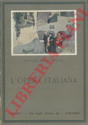 BONAVENTURA Arnaldo - - L'opera italiana.