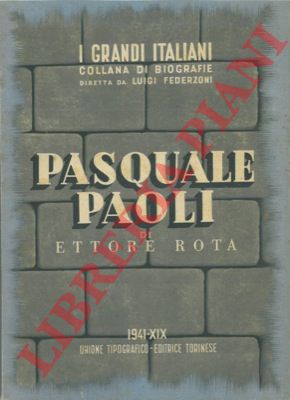 ROTA Ettore - - Pasquali Paoli.