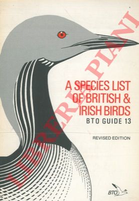 (HUDSON Robert) - - A species list of British and Irish birds.