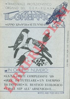 - - 'Il gheppio'. Trimestrale protezionistico organo del G.E.A. - P.U.A.N.