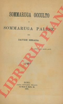 BESANA Davide - - Sommaruga occulto e Sommaruga palese.