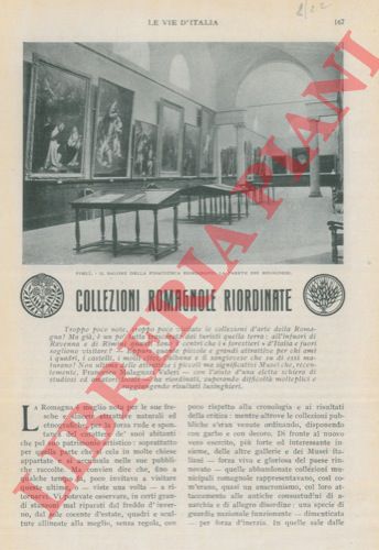 MALAGUZZI VALERI Federico - - Collezioni romagnole riordinate.