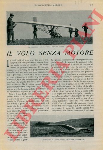 PORRO Felice - - Il volo senza motore.