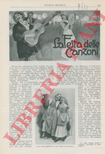 MOLE' Enrico - - La festa delle canzoni.
