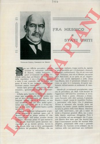 DE VECCHI G.A. - - Fra Messico e Stati Uniti.