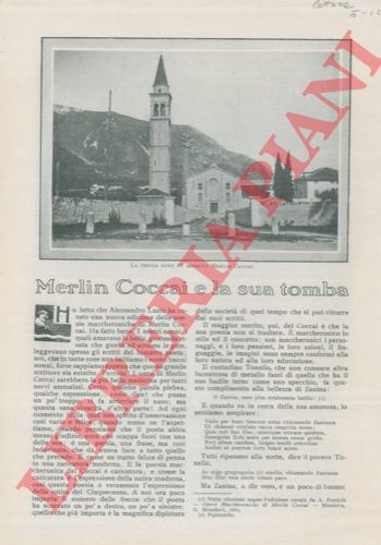 PUTTINI A. - - Merlin Coccai e la sua tomba.