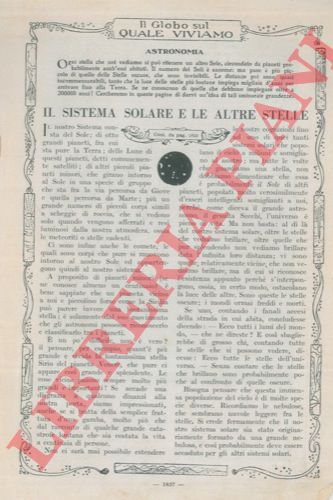 - - Il sistema solare e le altre stelle.