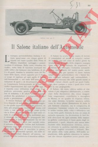 ROSSINI A.C. - - Il Salone Italiano dell'Automobile.