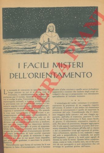 FUSCO Vincenzo - - I facili misteri dell'orientamento.