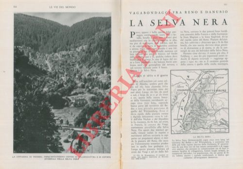 GOBBI BELCREDI Annamaria - - La Selva Nera. Vagabondaggi tra Reno e Danubio.