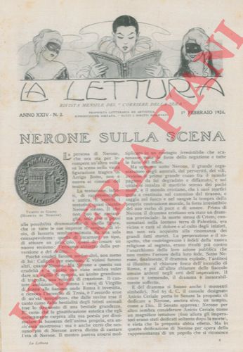 POMPEATI Arturo - - Nerone sulla scena.