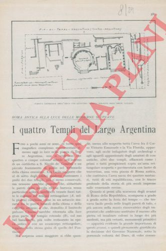 LUGLI G. - - I quattro templi del Largo Argentini.