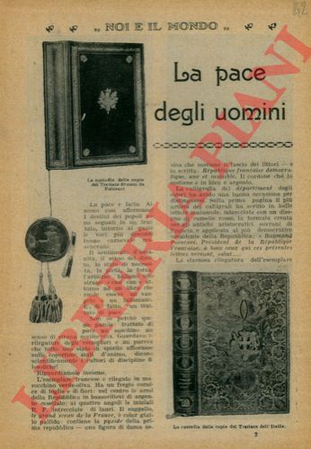 SAVARINO Santi - - La pace degli uomini.
