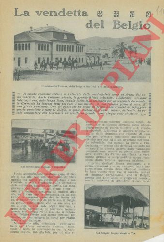 PIAZZA Giuseppe - - La vendetta del Belgio.