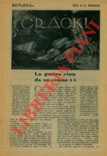 HSIAO-PIEN Seih - - Crack! La guerra vista da un cinese.