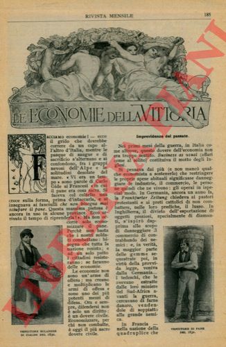 CERLINI Aldo - - Le economie della vittoria.