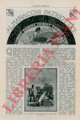 ARRIVABENE Gian Galeazzo - - Almanacchi patriottici.