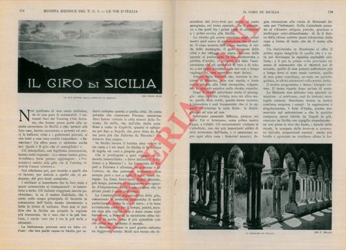 ROSETTI Doro - - Il giro di Sicilia.