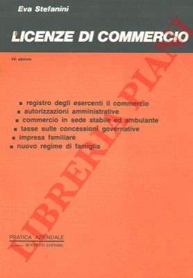 STEFANINI Eva - - Licenze di commercio.