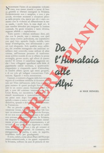 TETI Mario  - - Da l'Himalaia alle Alpi. 